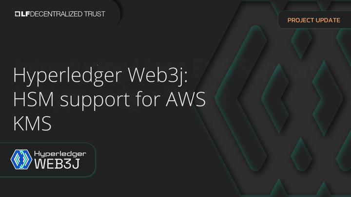 Hyperledger Web3j:HSM support for AWS KMS