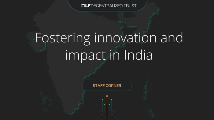 Staff Corner: Fostering innovation and impact in India