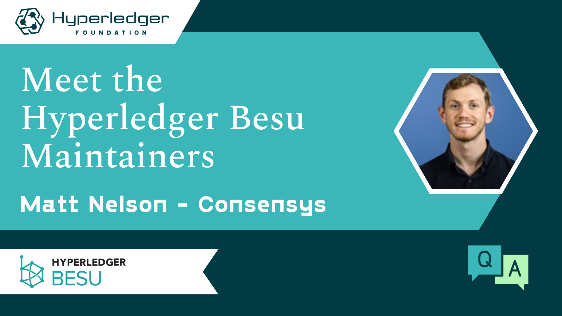 Meet the Hyperledger Besu Maintainers – Matt Nelson, Consensys