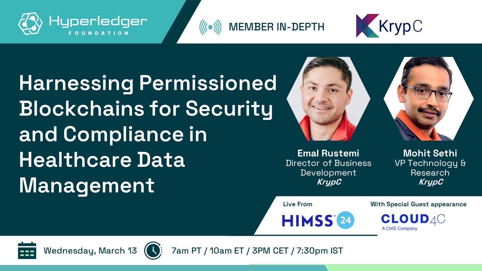 Harnessing Permissioned Blockchains for Security and Compliance in Healthcare Data Management