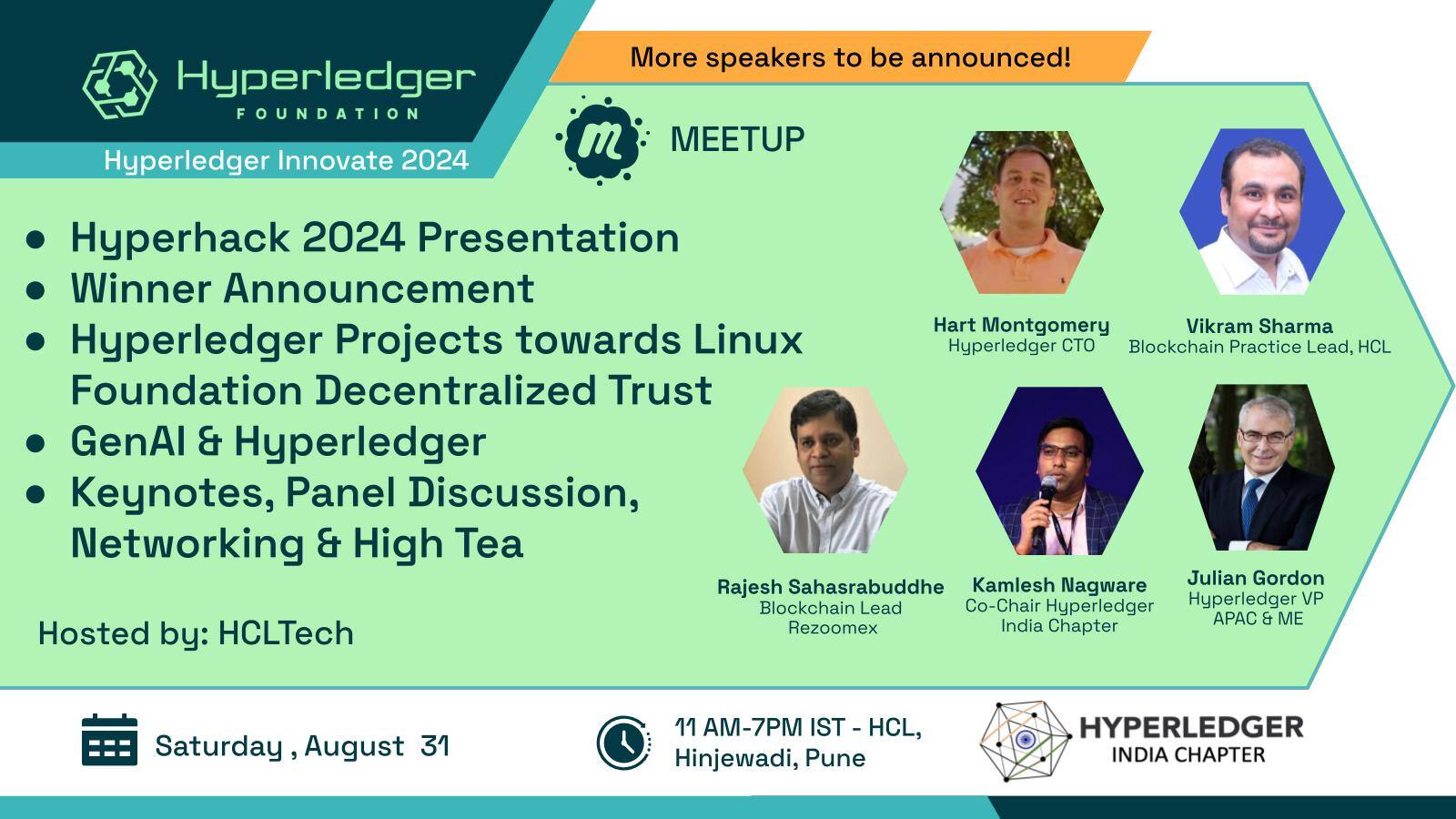 Hyperledger Projects and Linux Foundation Decentralized Trust with Hyperledger India Chapter