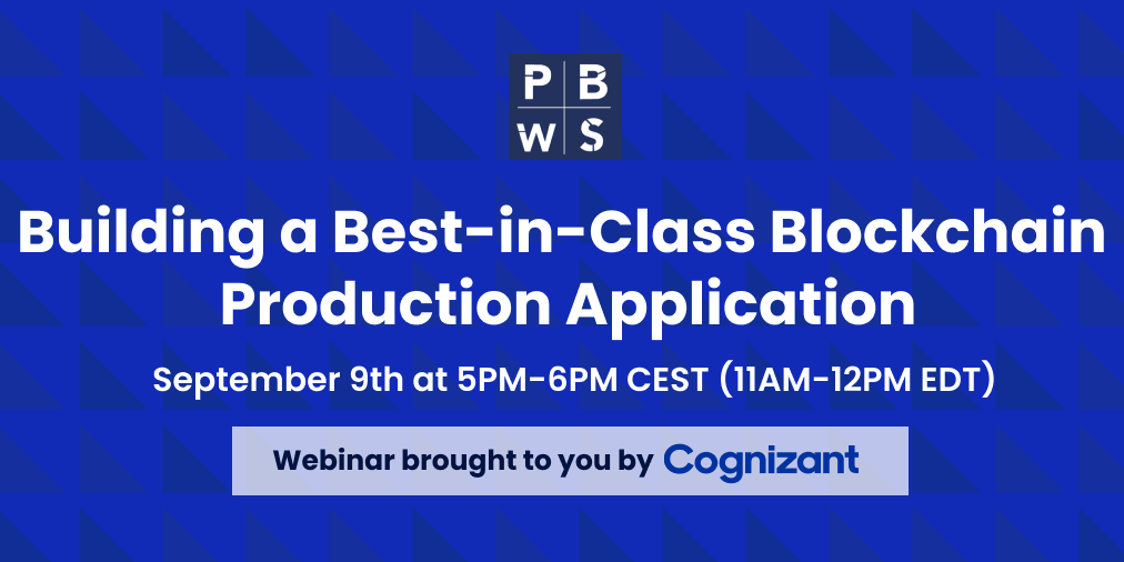 Building a Best-in-Class Blockchain Production Application