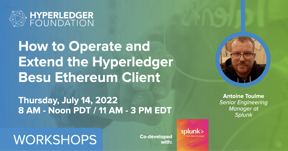 Operate and Extend Hyperledger Besu Workshop