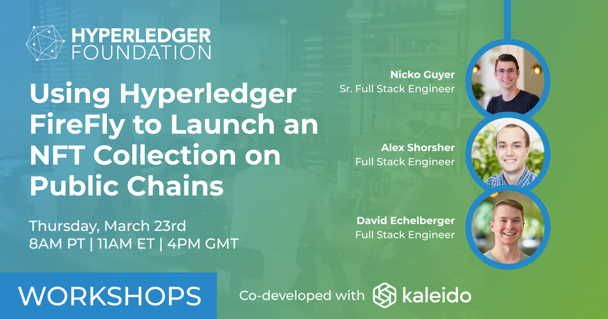 Using Hyperledger FireFly to Launch an NFT Collection on Public Chains