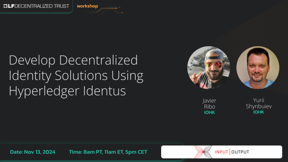 Develop Decentralized Identity Solutions Using Hyperledger Identus