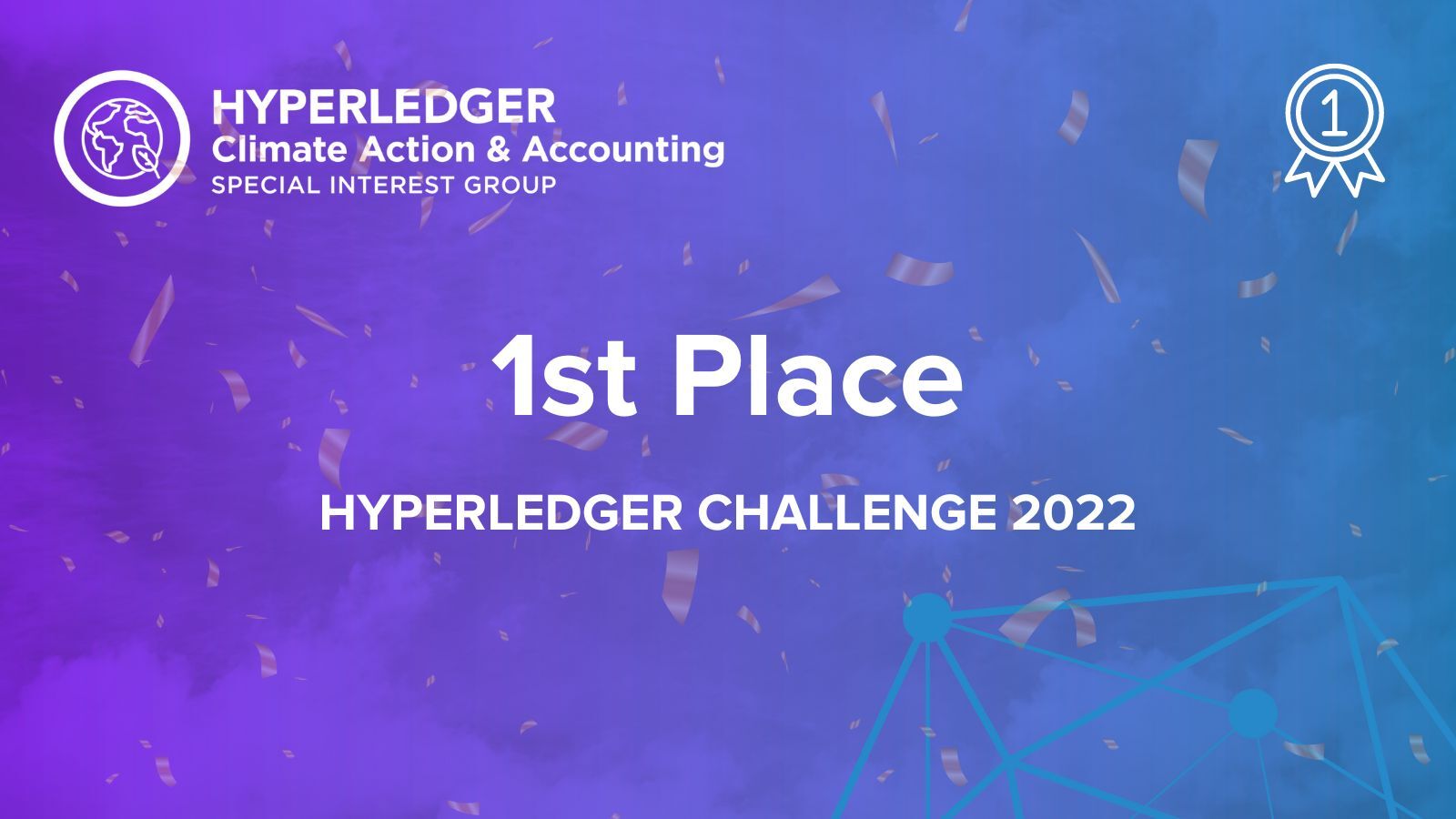 Climate Action and Accounting Special Interest Group (CA2SIG) wins The Hyperledger Challenge 2022!