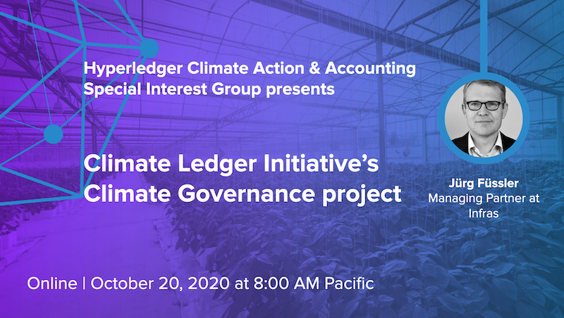 Climate Ledger Initiative’s Climate Governance Project