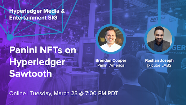 Panini NFTs on Hyperledger Sawtooth