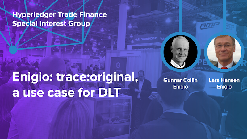 Enigio: trace:original, a use case for DLT